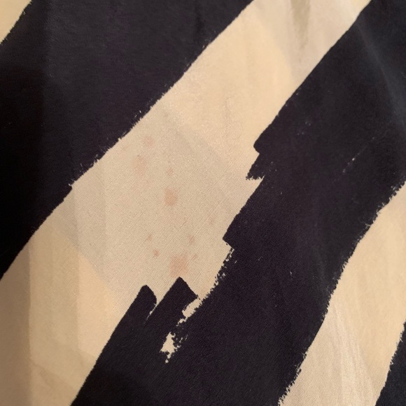 TWENTY8TWELVE Micro mini silk/cotton dress, cream and black - Picture 6 of 7